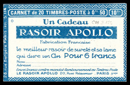 ** N°199-C16, Série 114 O, RASOIR APPOLO Et DEROCHE BANQUIER. SUP. R.R. (certificat)  Qualité: ** - Andere & Zonder Classificatie