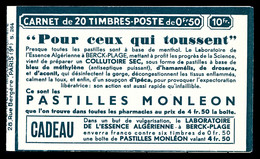 ** N°283-C9, Série 264, MONTLEON PASTILLE Et EU. TTB  Qualité: ** - Other & Unclassified