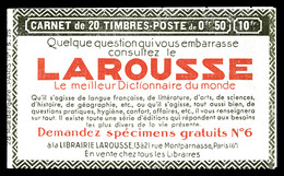 ** N°283-C14, Série 275, LAROUSSE DICTIONNAIRE Et EU, Daté Du 15.12.32. TTB  Qualité: ** - Andere & Zonder Classificatie