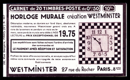 ** N°283-C22, Série 357-A, WESTMINSTER HORLOGE Et EU. SUP. R.R. (certificat)  Qualité: ** - Other & Unclassified