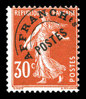 ** N°58, Semeuse, 30c Rouge, Frais, TB  Qualité: **  Cote: 330 Euros - 1893-1947