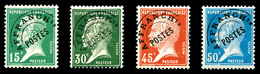 ** N°65/68, Série Pasteur, Les Quatre Valeurs TB  Qualité: **  Cote: 455 Euros - 1893-1947