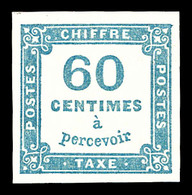 ** N°9, 60c Bleu. TTB  Qualité: ** - 1859-1959 Afgestempeld