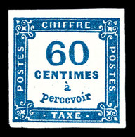 * N°9a, 60c Bleu Très Foncé. TTB (signé/certificat)  Qualité: *  Cote: 800 Euros - 1859-1959 Used