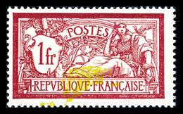 ** N°121b, 1F Merson, Centre Déplacé. SUP  Qualité: **  Cote: 350 Euros - Unused Stamps