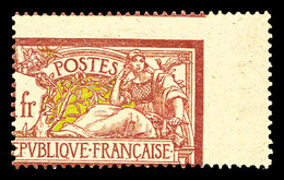 * N°121k, 1f Merson, Piquage Décalé. TTB  Qualité: * - Unused Stamps