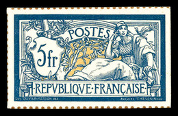 (*) N°123, 5F Merson, Tirage Sur Bristol Dentelure Figurée. TB  Qualité: (*)  Cote: 350 Euros - Unused Stamps