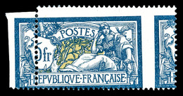 * N°123, Merson 5F: Piquage à Cheval, Bdf Latéral, SUP (certificat)  Qualité: * - Unused Stamps