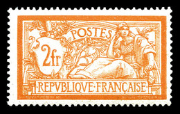 ** N°145d, 2f Merson, Sans Teinte De Fond. TTB (certificat)  Qualité: **  Cote: 600 Euros - Unused Stamps