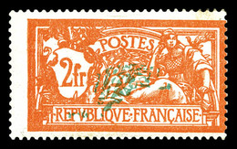 * N°145f, 2F Merson, Impression Empatée + Centre Déplacé, Quasi**. TTB (signé Brun)  Qualité: * - Unused Stamps