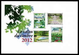 ** N°132, Salon De Vincennes 2012, Sans Le Doré. SUPERBE. R.R. (certificat)  Qualité: ** - Unused Stamps