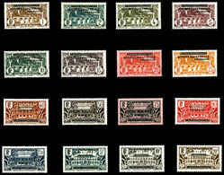 * AFRIQUE EQUATORIALE, N°1/16, Série De 1936, Les 16 Val TB  Qualité: *  Cote: 200 Euros - Unused Stamps