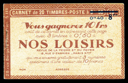 ** ALGERIE, Carnets: N°9, Série 115, NOS LOISIRS Et REINE DES MONTRES. TB  Qualité: **  Cote: 425 Euros - Unused Stamps