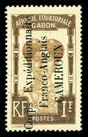 * CAMEROUN, N°38/51, Timbres Du Gabon Surchargés: 1c Brun Et Rouge (38), 2c Noir Et Brun(39), 20c Brun Et Violet (43), 7 - Ungebraucht