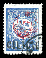 O CILICIE, N°7, 1 Pi Outremer. TTB (signé Pavoille/certificat)  Qualité: O  Cote: 1500 Euros - Used Stamps