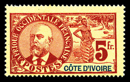 * COTE D'IVOIRE, N°21/35, Série Des Palmiers De 1906, Les 15 Valeurs TB  Qualité: *  Cote: 362 Euros - Unused Stamps