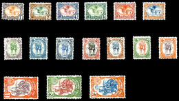 * COTE DES SOMALIS, N°37/52, Série Complète De 1902, Les 16 Val TB  Qualité: *  Cote: 330 Euros - Unused Stamps