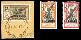 * INDE, N°128/30, Série Complète (N° 130 Obl), Les 3 Valeurs TB  Qualité: *  Cote: 244 Euros - Unused Stamps