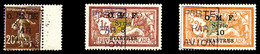 * SYRIE, PA:N°4/6, Les 3 Valeurs Quasi **. SUP (certificat)  Qualité: *  Cote: 1390 Euros - Unused Stamps