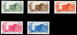 ** WALLIS Et FUTUNA, N°72/76, Série Révolution De 1939, Les 5 Val TB  Qualité: **  Cote: 162 Euros - Neufs