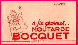 BUVARD Illustré - A Fin Gourmet ... - Moutarde BOCQUET - Yvetot (76) - Mosterd