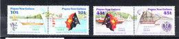 Papua N, Guinea  - 1984. Navi, Velieri, Bandiera Di Papua. Ships, Sailing Ships, Papua Flag. MNH - Stamps