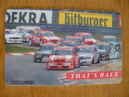 Phonecard Germany K 969 Car Race 3.000  Ex. - K-Series : Customers Sets