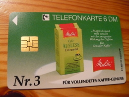Phonecard Germany K 800 C Melitta Coffee 2.000  Ex. - K-Series : Customers Sets