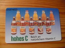 Phonecard Germany K 869 Hohes C Orange Drink 3.000  Ex. - K-Series : Customers Sets