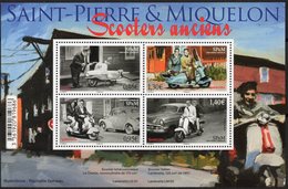 St Pierre & Miquelon 2018 - Scooters Anciens - BF Neuf // Mnh - Neufs