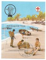 Scouting Souvenir Sheet Niger 1982 - Gebraucht