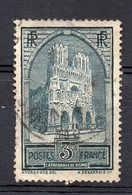 France--Perforé "  B.P " --tp  N° 259   3 F Ardoise  Cathédrale De Reims  Type I - Andere & Zonder Classificatie