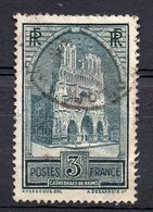 France--Perforé "  B.P " --tp  N° 259   3 F Ardoise  Cathédrale De Reims  Type I - Sonstige & Ohne Zuordnung