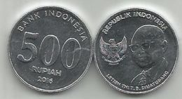 Indonesia 500  Rupiah 2016. UNC - Indonesia