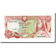 Billet, Chypre, 50 Cents, 1987-04-01, KM:52, NEUF - Cyprus