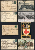 GERMANY: 9 Postcards Used In Bayern Between 1912 And 1915, Very Nice Views! - Lettres & Documents