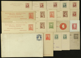 ARGENTINA: About 20 Varied Postal Stationeries, Unused And In General Of Very Fine Quality, Some Are Double Postal Cards - Otros & Sin Clasificación
