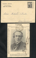 ARGENTINA: Postcard Commemorating The Inauguration Of Alberdi School In Belgrano (Buenos Aires), Franked With 2c. Libert - Prefilatelia