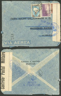 ARGENTINA: COMMUNICATIONS INTERRUPTED BY THE WAR: Airmail Cover Sent From Buenos Aires To Germany On 26/AP/1939 Franked  - Voorfilatelie