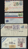 ARGENTINA: More Than 80 Covers Posted Mainly To Europe Between 1940 And 1970, Varied Rates And Postage Combinations, Inc - Préphilatélie