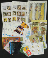 ARGENTINA: Lot Of Modern Souvenir Sheets, Almost All MNH, A Few With First Day Postmark, Also A Few Stamps, Very Fine Qu - Andere & Zonder Classificatie