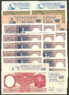 ARGENTINA: Lot Of Banknotes Of Varied Periods, Little Duplication (of Some There Are Different Issues), VF General Quali - Manuscripten