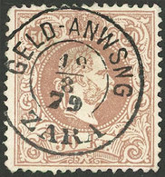 AUSTRIA: Sc.40b, 1874/80 50Kr. Perf 12, Used, VF Quality! - Sonstige & Ohne Zuordnung