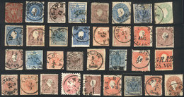 AUSTRIA: Interesting Lot Of Old Stamps, Most Of Fine Quality! - Sonstige & Ohne Zuordnung