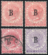 BANGKOK: Sc.12 (2 Examples Mint With Original Gum + 1 Used) And Sc.16 Mint Without Gum, Fine To VF Quality, Low Start! - Autres & Non Classés