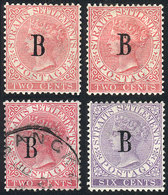 BANGKOK: Sc.12 (2 Examples Mint With Original Gum + 1 Used) And Sc.16 Mint Without Gum, Fine To VF Quality, Low Start! - Other & Unclassified