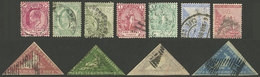 CAPE OF GOOD HOPE: Small Interesting Lot Of Old Stamps, Good Opportunity! - Kap Der Guten Hoffnung (1853-1904)