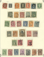 CHILE: Old Collection On Album Pages, Used Or Mint Stamps, Fine General Quality, Good Opportunity! IMPORTANT: Please Vie - Cile