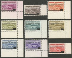 COSTA RICA: Sc.C46/C54, 1940 Pan American Health Day, Cmpl. Set Of 9 Values, Mint Very Lightly Hinged, VF Quality! - Costa Rica