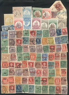 CRETE: Envelope With Interesting Lot Of Stamps Of Varied Periods, Used Or Mint (they Can Be Without Gum), Some With Defe - Crète